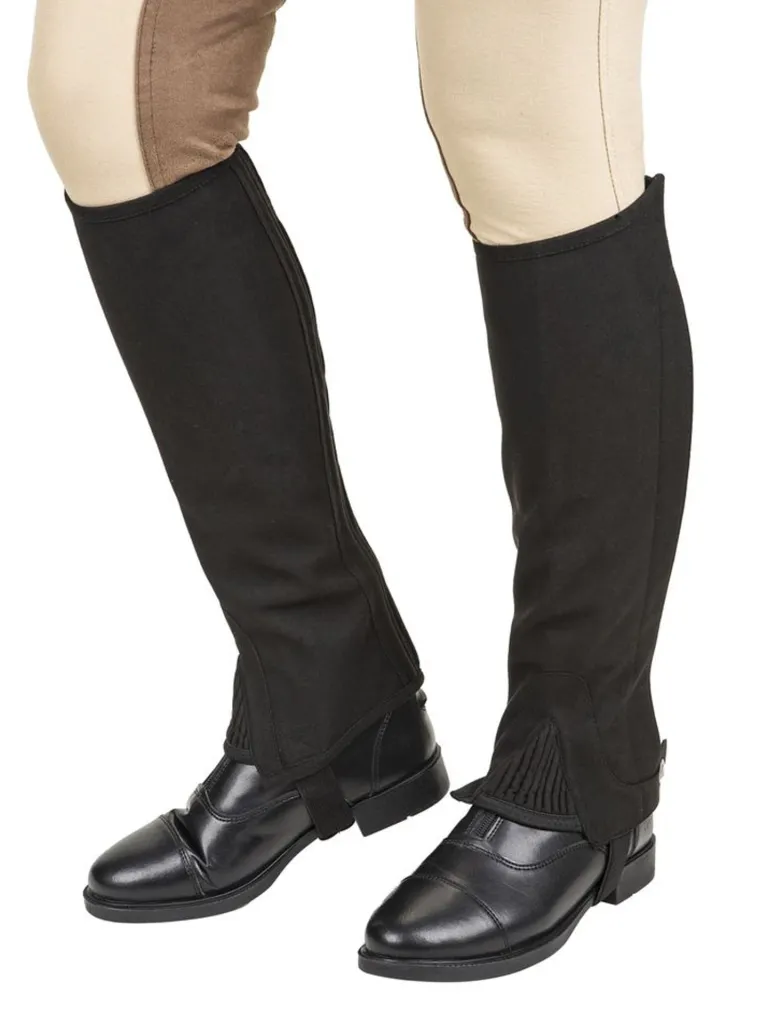lttia-adults-suede-half-chaps-gYnAIUcF-3.webp Best JPC EQUESTRIAN Léttia® Adults’ Suede Half Chaps Black