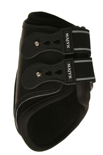 Clearance MAJYK EQUIPE ® Leather Hind Boots With Removable Impact Liners (Snap Closure)