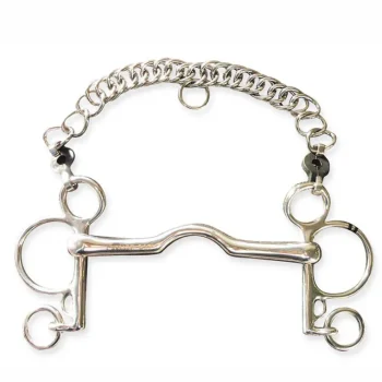 Hot PARTRADE Metalab Low Port Pelham Bit-15mm Stainless Steel