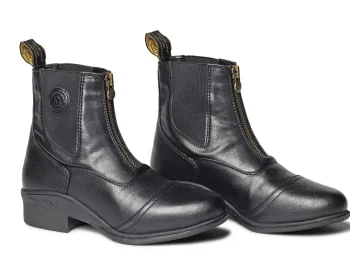 Discount ERS Mountain Horse® Kids’ Veganza Zip Paddock Boots Black