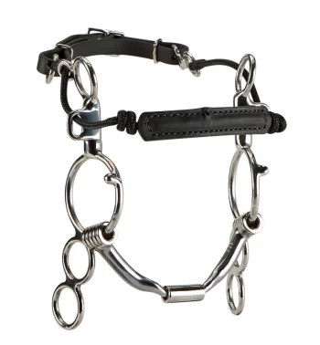 New TOKLAT ORIGINALS Myler® 3-Ring Combo Low Port Comfort Snaffle MB 04