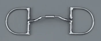 Discount TOKLAT ORIGINALS Myler® Low Port Comfort Snaffle D-Ring Bit MB 04