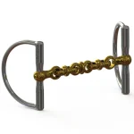 Discount METLAR/NEUE SCHULE Neue Schule Waterford Hunter D-Ring Bit - 14 Mm Mouth Gold