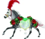 Clearance REEVES INTERNATIONAL Breyer® 2025 Holiday Horse - Christmas in Bloom