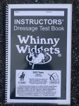 Clearance WHINNY WIDGETS ® Instructors’ Dressage Test Book (2023-2027)