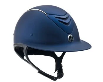 New ERS One K™ Defender Avance Wide Brim Chrome Stripe Riding Helmet**