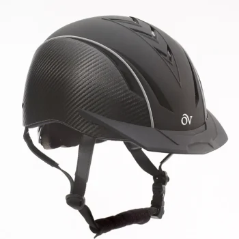 New ERS Ovation® Sync With Carbon Fiber Print Helmet** Black