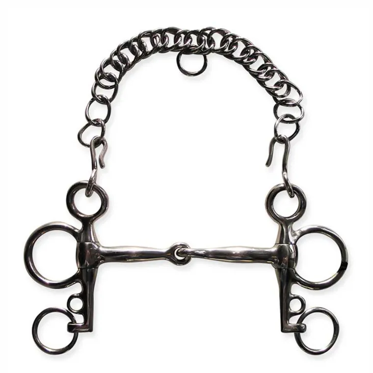 oxuBqiMa_0.webp Outlet PARTRADE Metalab Solid Jointed Pelham Bit-13mm Stainless Steel