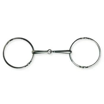 Fashion PARTRADE Metalab Single-Jointed Loose Ring Gag Bit Stainless Steel