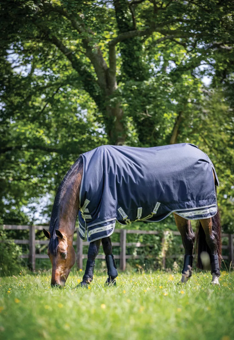pIRNxMqV_1.webp Online HORSE HEALTH TRADE LeMieux® Arika Featherweight Turnout Sheet Navy