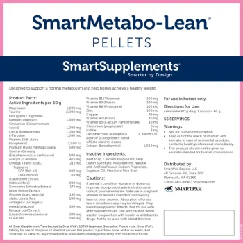 Best SMARTPAK SmartEquine™ SmartMetabo-Lean® Pellets - 7.5 lbs.
