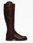 Hot PENELOPE CHILVERS Ladies’ Tassel Boot With Long Shaft Length Conker