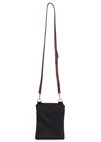 Online PERRIS LEATHER Perri’s® Champion Crossbody Bag With Leather Accents Black