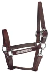 Fashion PERRIS LEATHER Perri’s® Track Style Leather Turnout Halter With Snap Throat And Nameplate