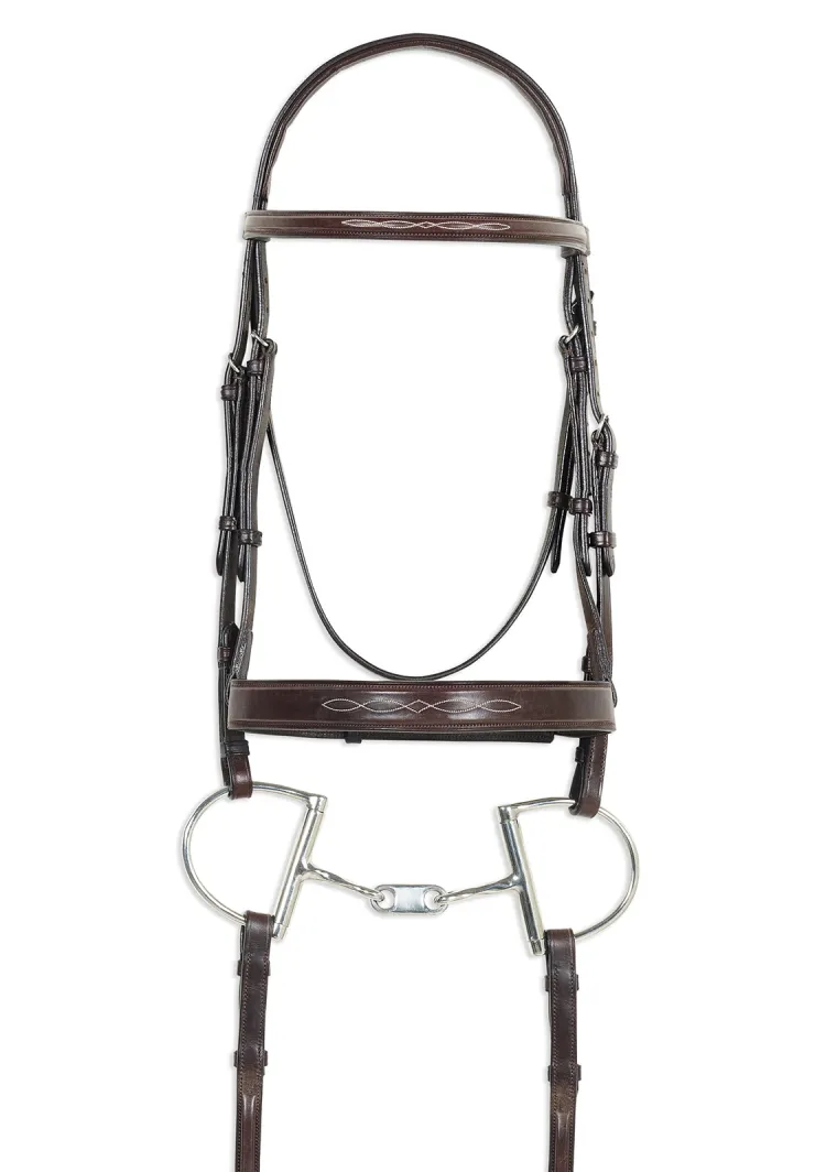 pessoa-pro-fancy-stitched-wide-eDBflhlo-0.webp Online ERS Pessoa® Pro Fancy-Stitched Wide Nose Bridle