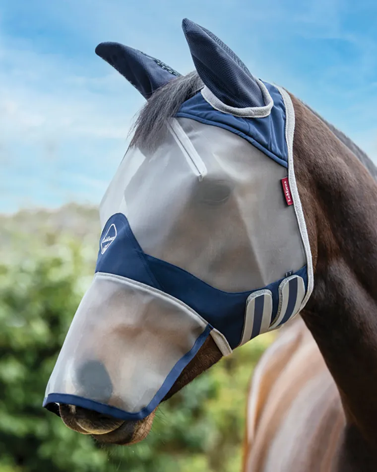 pwLydhTZ_0.webp Outlet HORSE HEALTH TRADE LeMieux® Armour Shield Pro Fly Mask with Nose