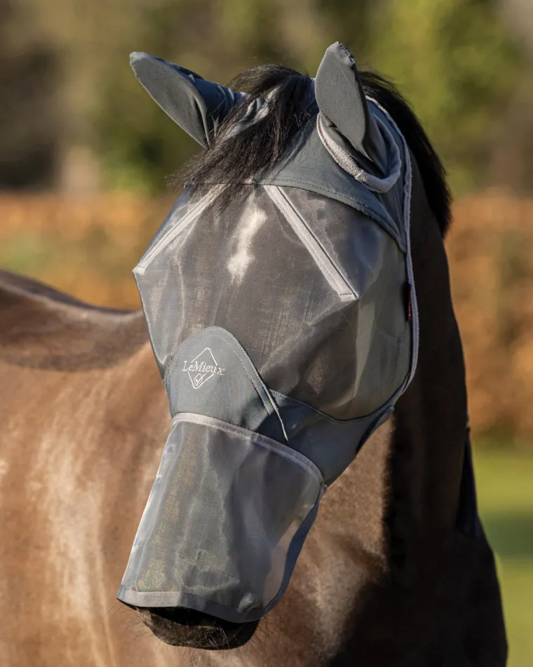 pwLydhTZ_4.webp Outlet HORSE HEALTH TRADE LeMieux® Armour Shield Pro Fly Mask with Nose
