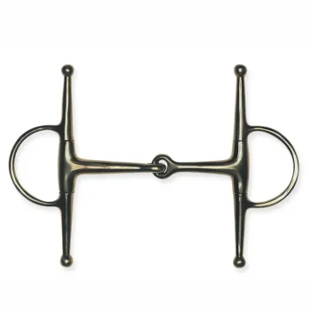 Online PARTRADE Metalab Jointed, Solid Eggbutt Full Cheek Snaffle Bit Stainless Steel