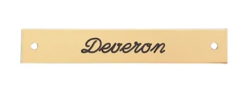 Online DOVER DROPSHIP Rectangular Halter Nameplate - 1 Or 2 Lines