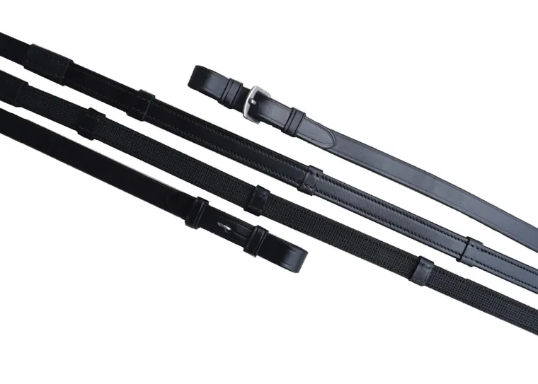 red-barn-58-x-60-easy-grip-sna-RSpBIiPL-0.webp Best KL SELECT Red Barn 5/8" X 60" Easy Grip Snaffle Reins Black