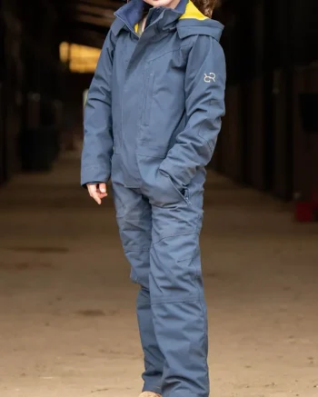 Sale REDINGOTE EQUESTRIAN LLC Redingote Kids Winter Insulated Jumpsuit Blue Nights