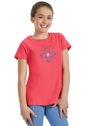 Best KIRSCH Riding Sport™ Girls’ Horseshoe Daisy Tee