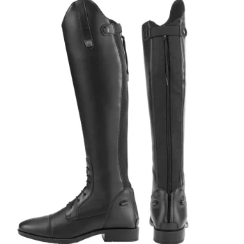 Sale PUSHKAR INTL Riding Sport™ Ladies’ Black Synthetic Leather Field Boots