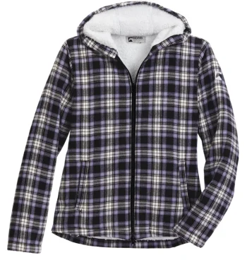 Outlet KIRSCH Riding Sport™ Ladies’ Lancaster Sherpa-Lined Flannel Hoodie