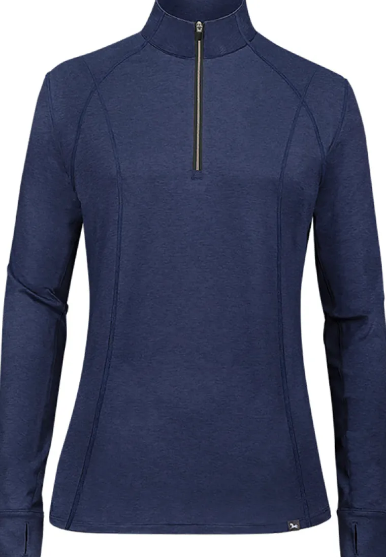 rj-classics-ladies-logan-long-wJbgOkGl-1.webp Online RJ CLASSICS R.J. Classics Ladies’ Logan Long Sleeve Quarter-Zip Training Shirt