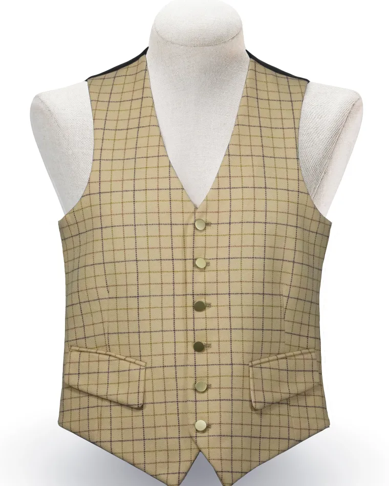 rj-classics-mens-cheshire-vest-TlPddKjY-0.webp Sale RJ CLASSICS R.J. Classics Men’s Cheshire Vest Beige Tattersall