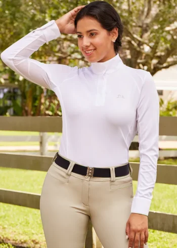 Best RJ CLASSICS R.J. Classics Sofia Blue Label Long Sleeve Show Shirt White