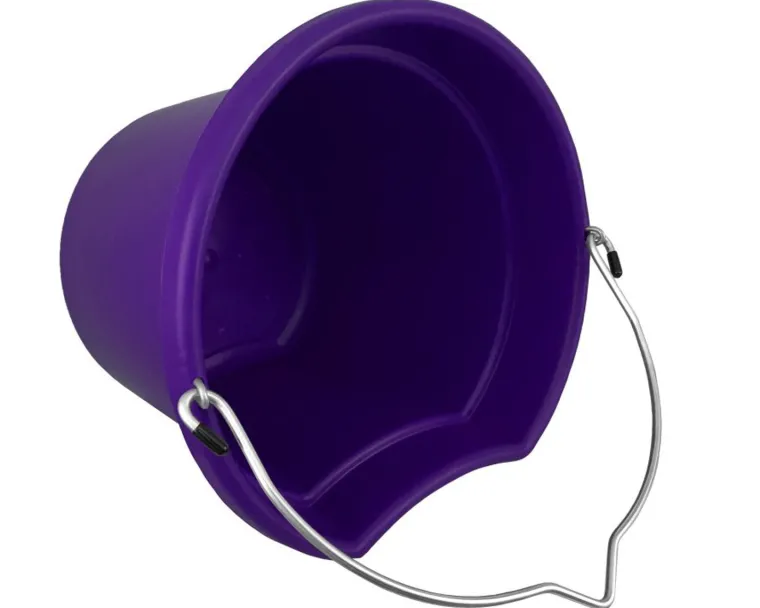 sDgxpwbR_4.webp Sale SHILOH STABLES TACK 20-Quart Flatback Bucket 11" Tall