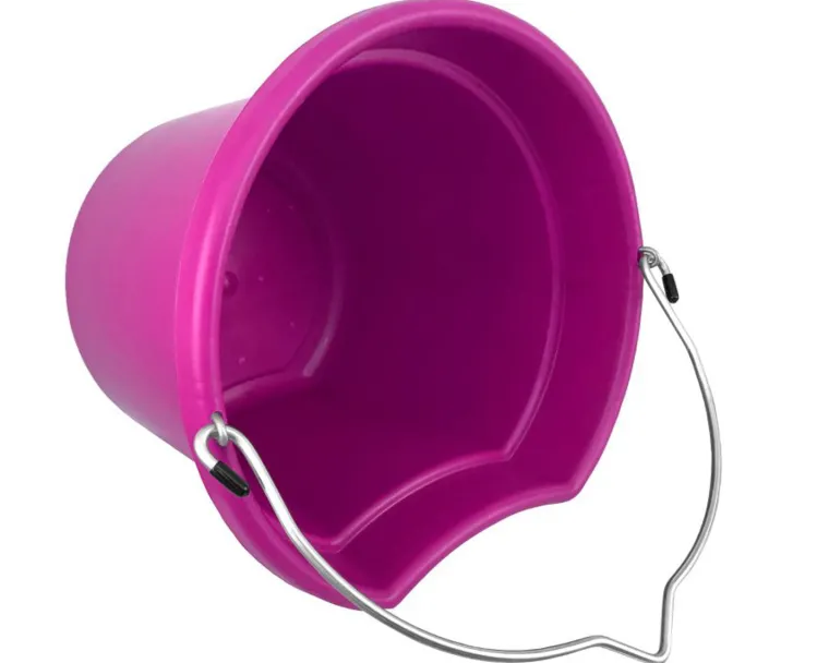 sDgxpwbR_5.webp Sale SHILOH STABLES TACK 20-Quart Flatback Bucket 11" Tall