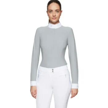New SAMSHIELD ® Aline Crystal Long-Sleeve Show Shirt