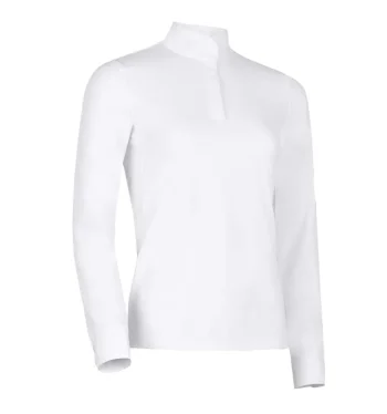 Sale NEXT ONE EQUESTRIAN Samshield® Ladies' Juline Long Sleeve Show Shirt White