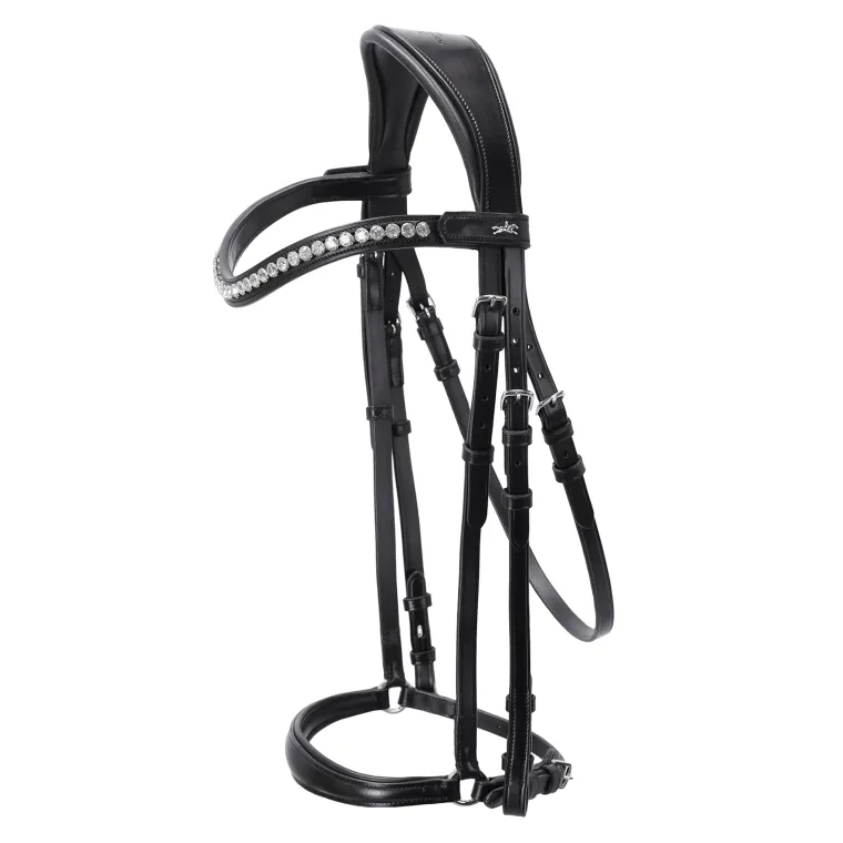schockemhle-pisa-drop-nose-bri-fGhnsnju-0.webp Discount SCHOCKEMOEHLE N.A. Schockemöhle Pisa Drop Nose Bridle Black/Silver