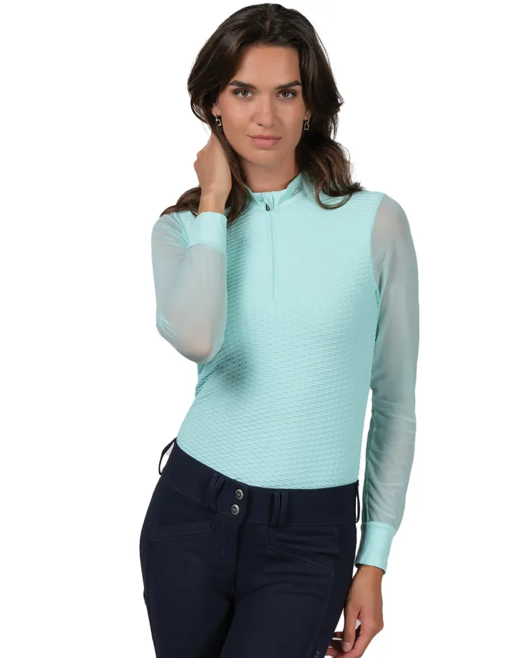 schockemhleladies-spgianna-lon-kkeyXkUo-1.webp Fashion SCHOCKEMOEHLE N.A. Schockemöhle Ladies’ SpGianna Long Sleeve Shirt Aqua Sky
