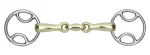New SHIRES EQUESTRIAN Shires Beval Bit With Lozenge Brass