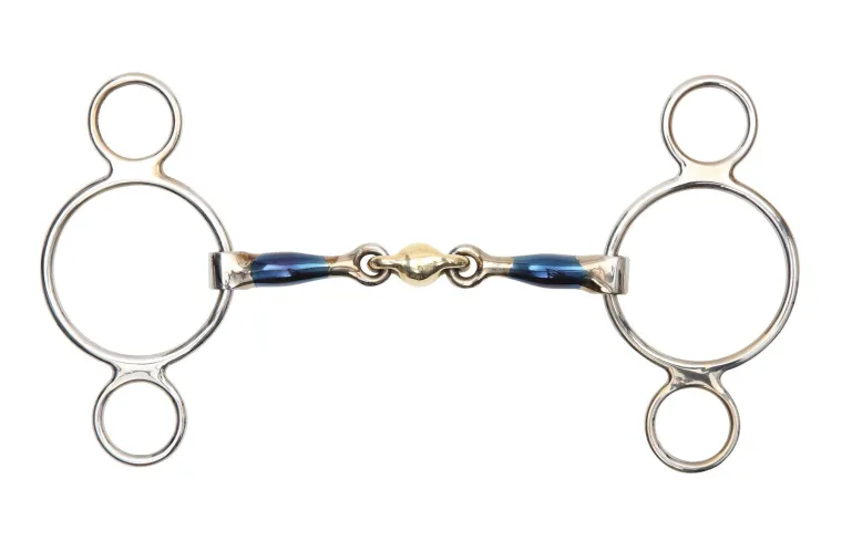 shires-blue-sweet-iron-two-rin-QBuvCDTF-0.webp Discount SHIRES EQUESTRIAN Shires Two-Ring Gag With Lozenge Blue Sweet Iron