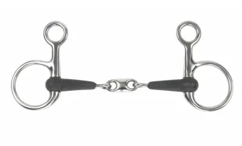 Online SHIRES EQUESTRIAN Shires Equikind+ Hanging Cheek Peanut Link Bit Stainless Steel