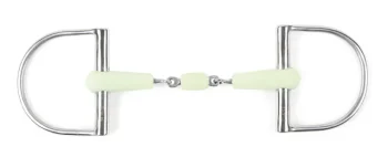 Discount SHIRES EQUESTRIAN Shires Equikind Peanut Hunter D-Ring Bit Stainless Steel