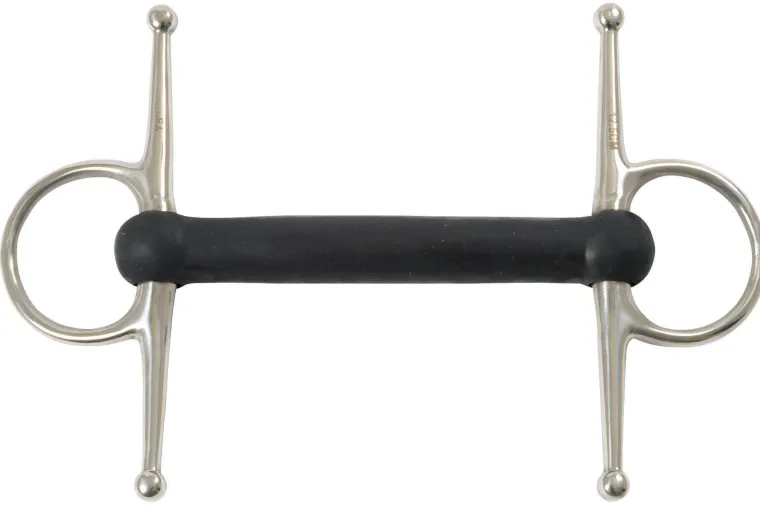 shires-full-cheek-bit-with-fle-aOYDxrfh-0.webp Discount SHIRES EQUESTRIAN Shires Full Cheek Bit With Flexible Rubber Mullen Mouth Black Rubber