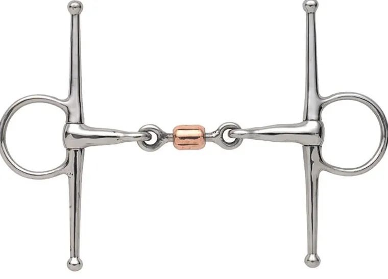 shires-full-cheek-snaffle-with-AuswuBuQ-0.webp New SHIRES EQUESTRIAN Shires Full Cheek Snaffle With Copper Roller Stainless Steel