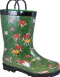 New SMOKY MOUNTAIN BOOTS Smokey Mountain Boots Children’s Round Up Rubber Boots Multi