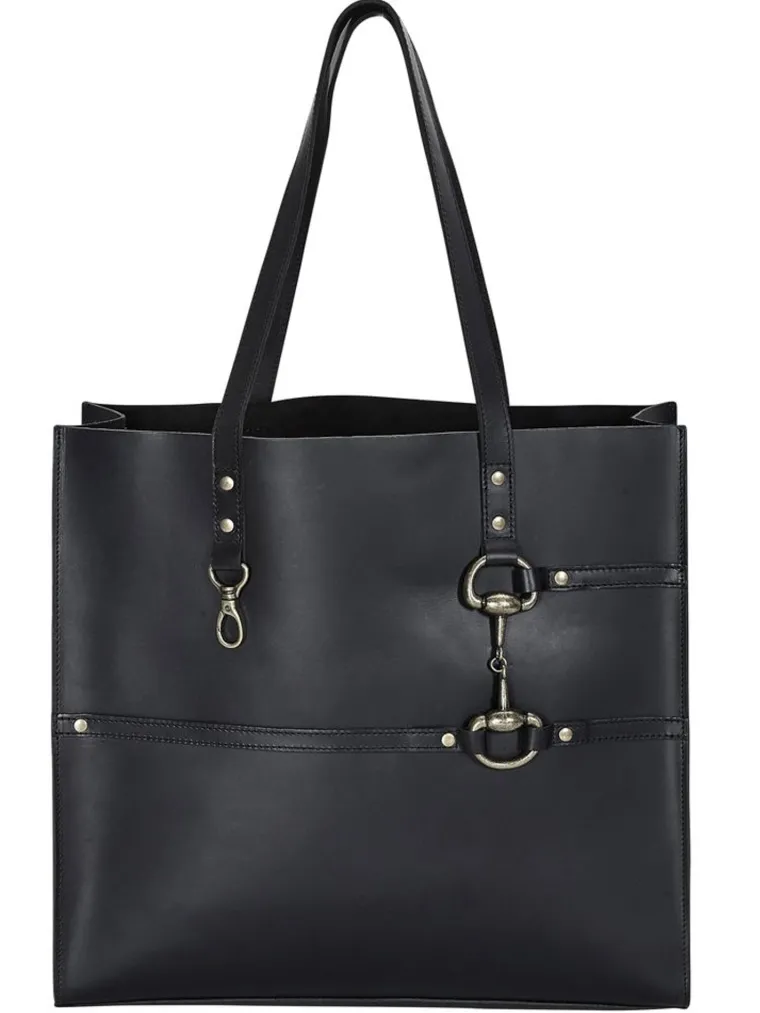 snaffle-bit-leather-tote-bag-ukyJQjyt-0.webp Fashion JPC EQUESTRIAN Snaffle Bit Leather Tote Bag