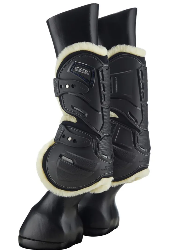 stbben-hybrid-open-front-fleec-xwEvfRmH-1.webp Hot STUBBEN N.A. Stübben Hybrid Open-Front Fleece-Lined Tendon Boots