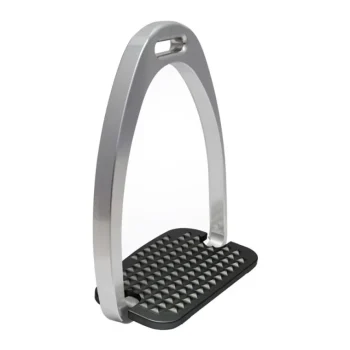 Hot STUBBEN N.A. Stübben STEELtec Maxi Grip Stirrups Silver