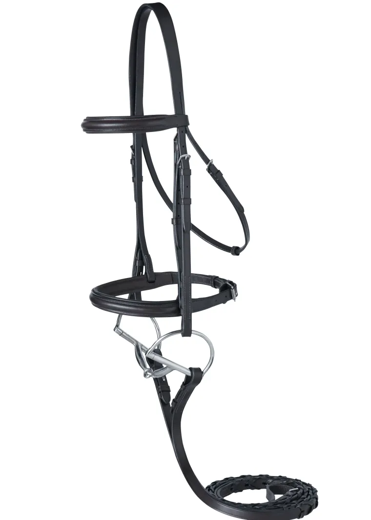 suffolk-plain-raised-bridle-QXimvzgQ-0.webp Clearance KINGS INTERNATIONAL Suffolk™ Plain Raised Bridle Brown