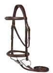 Online KINGS INTERNATIONAL Suffolk™ Single Crown Hunter Bridle Oakbark