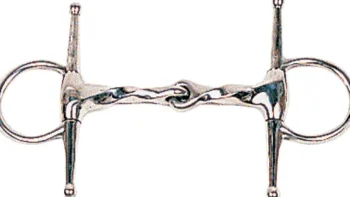 Hot KING YOUNG Suffolk™ Slow Twist Full Cheek Snaffle Bit